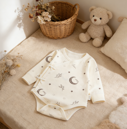 Moon Grass Baby Bodysuit