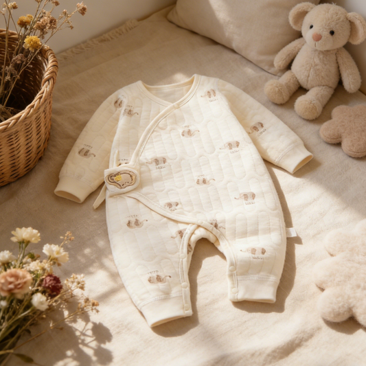 Elephant Baby Romper