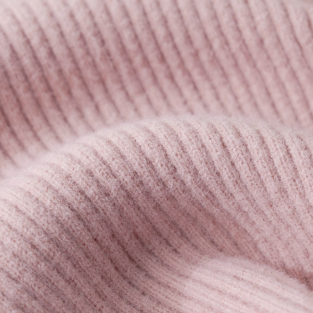 Pink Bow Knit Baby Sweater