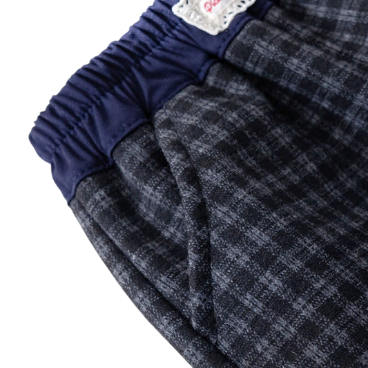 Gingham Ruffle Baby Pants