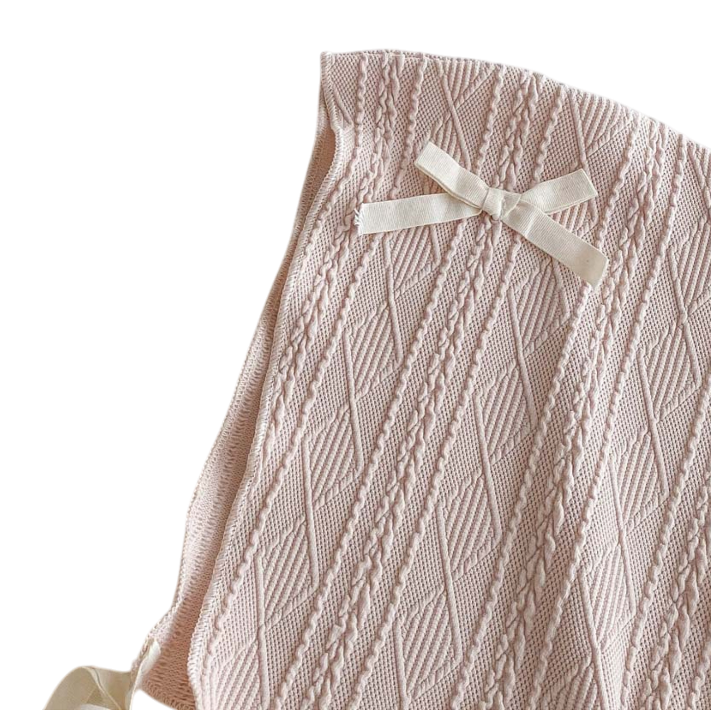 Pink Baby Bodysuit & Hat Set