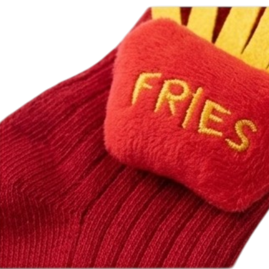 French Fries Baby Socks product image