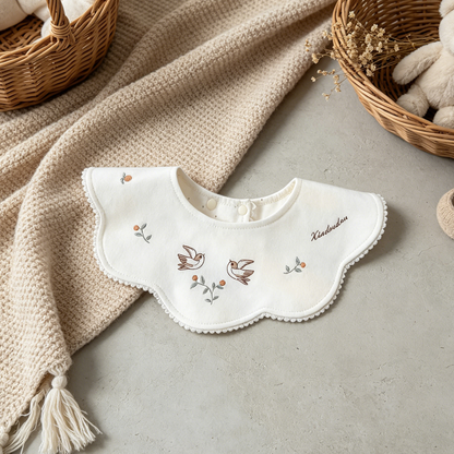 Forest Bird Baby Bib