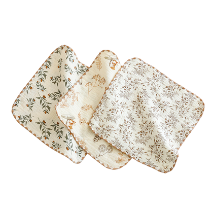 Little Forest Baby Washcloth Set