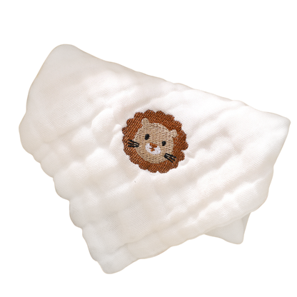 Lion Baby Washcloth