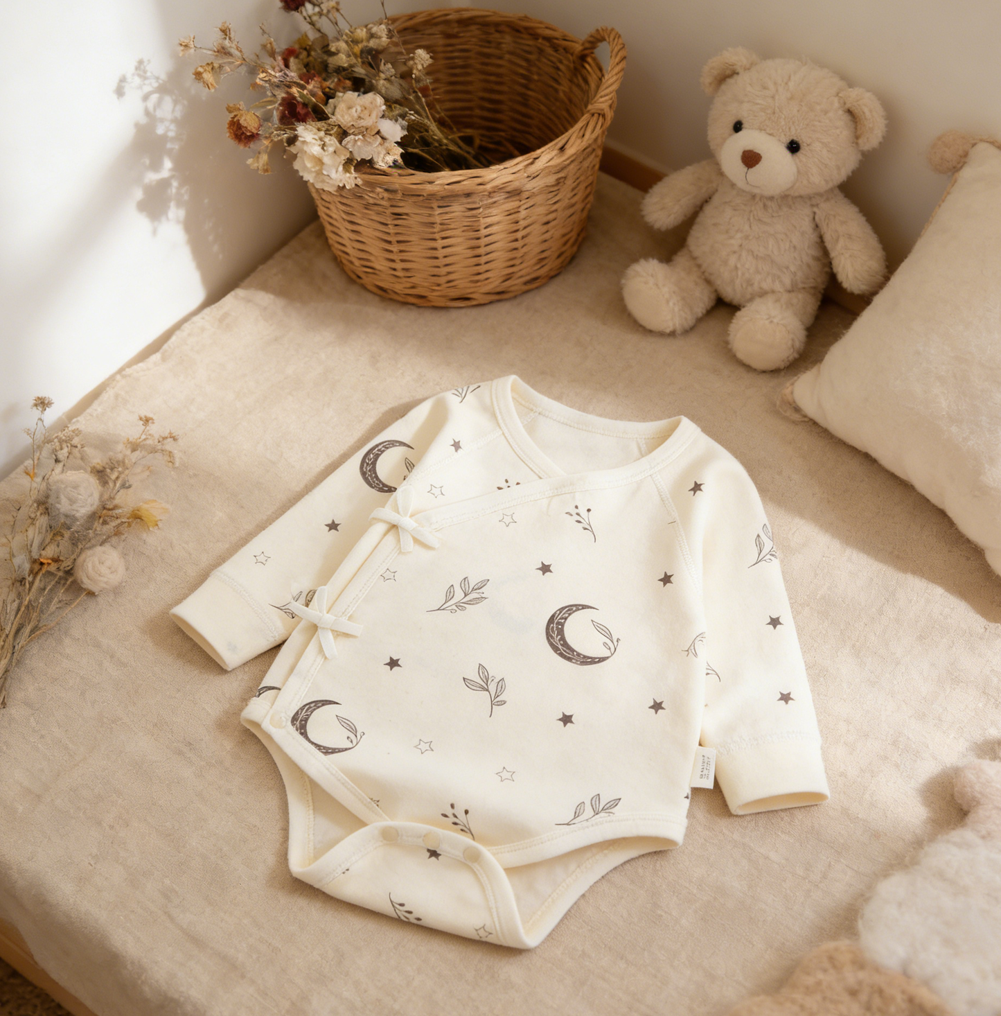 Moon Grass Baby Bodysuit