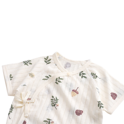 Acorn Short Sleeve Baby Bodysuit