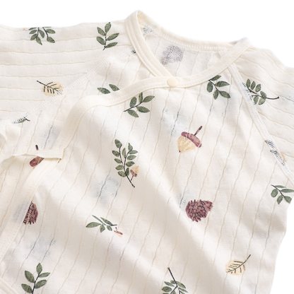 Acorn Short Sleeve Baby Bodysuit