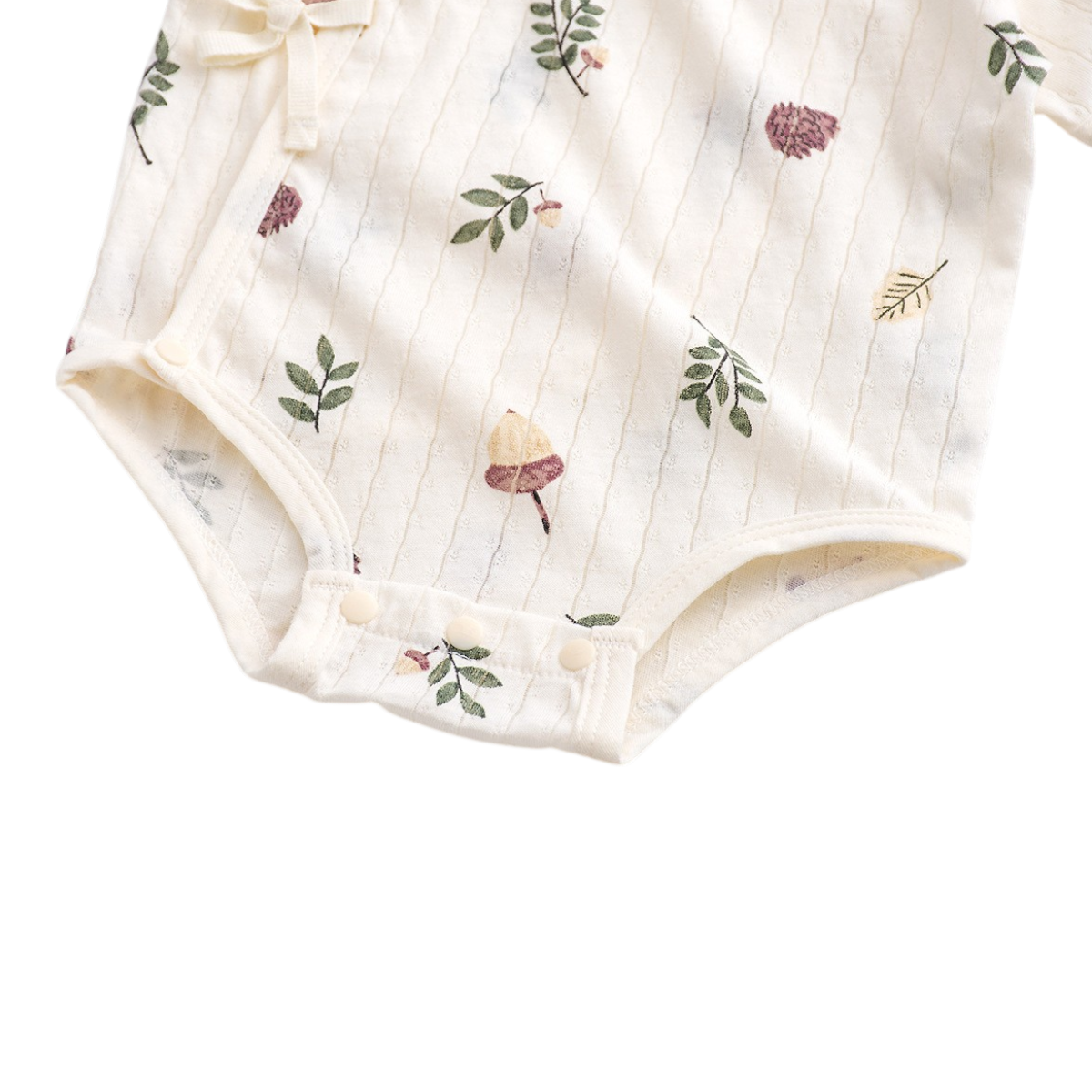 Acorn Short Sleeve Baby Bodysuit