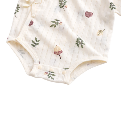 Acorn Short Sleeve Baby Bodysuit