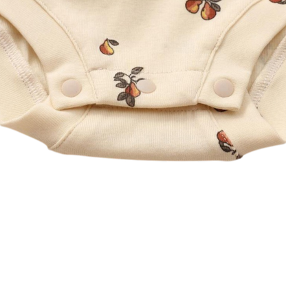 Pear Sleeveless Baby Bodysuit