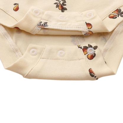 Pear Sleeveless Baby Bodysuit