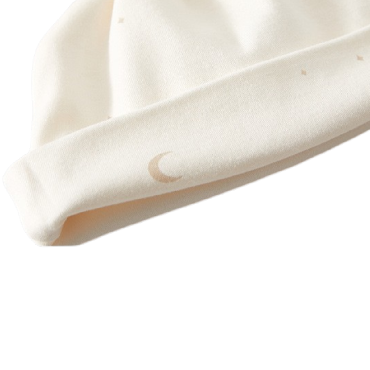 White Moon Baby Hat