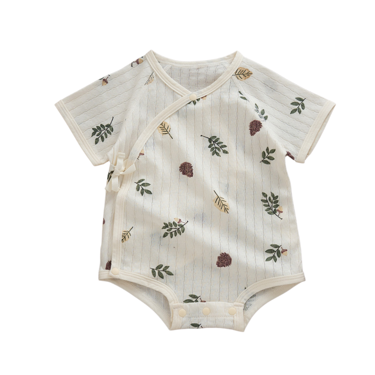 Acorn Short Sleeve Baby Bodysuit