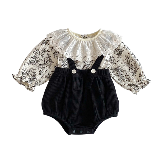 Sweet Floral Baby Outfit