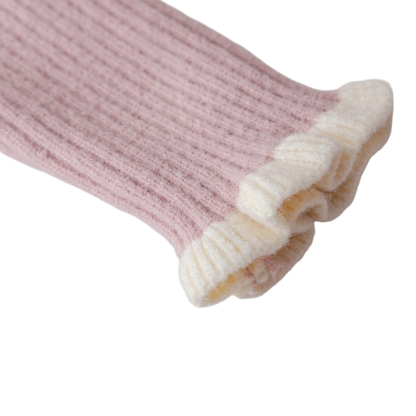 Pink Bow Knit Baby Sweater