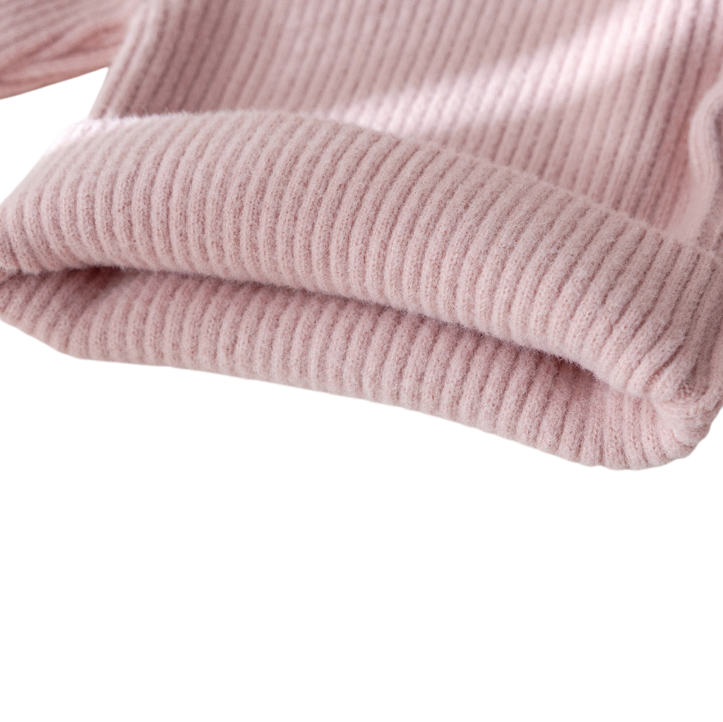 Pink Bow Knit Baby Sweater