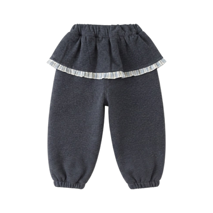 Charcoal Star Gingham Baby Joggers