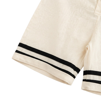 Preppy Sleeveless Baby Outfit