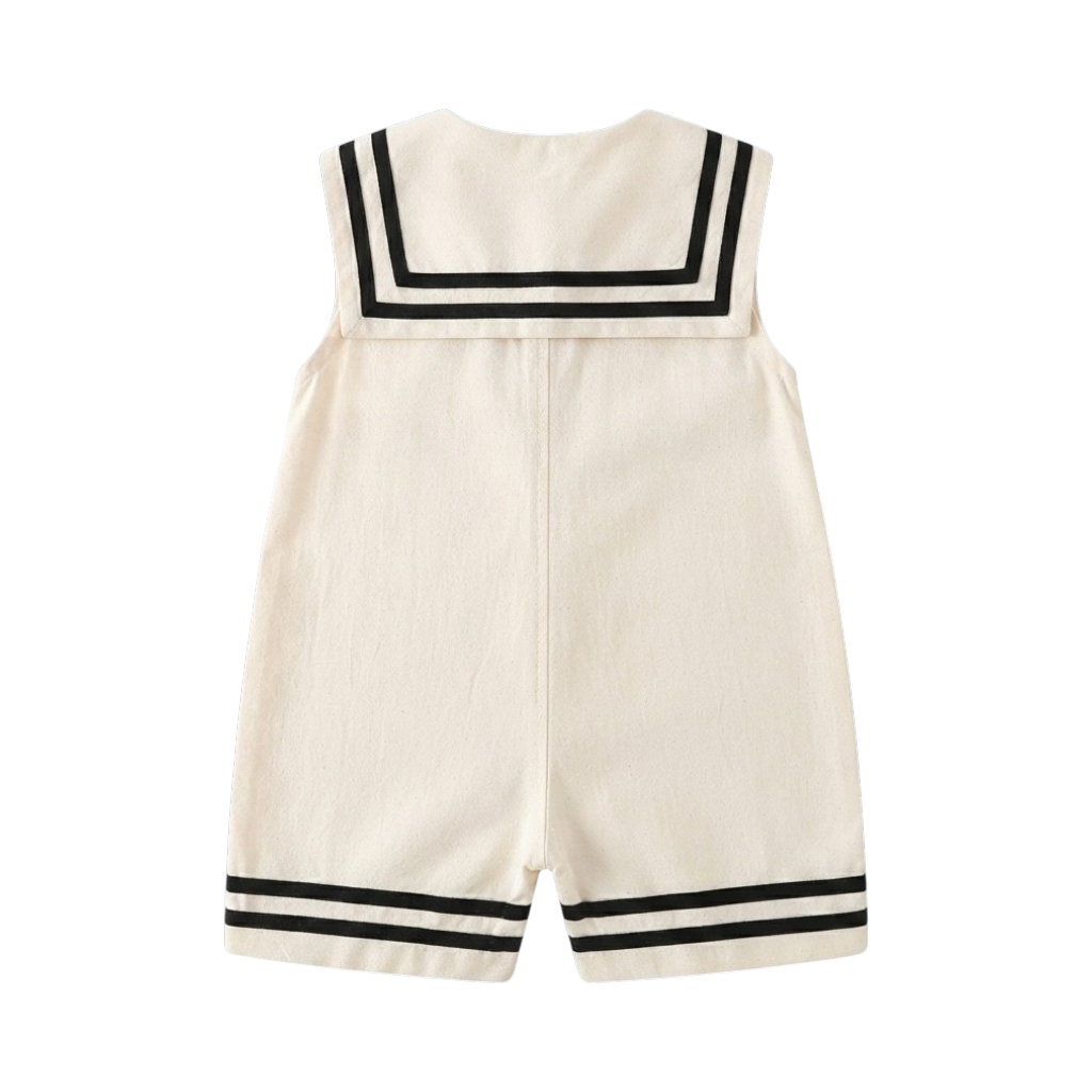 Preppy Sleeveless Baby Outfit