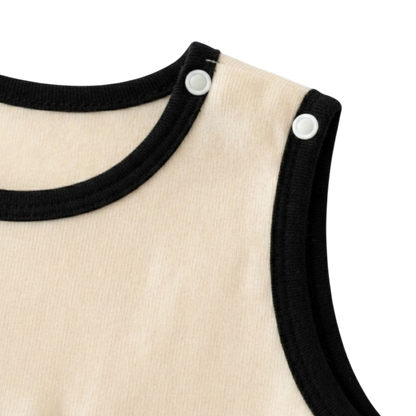Puppy Tank Top Baby Outfit Set