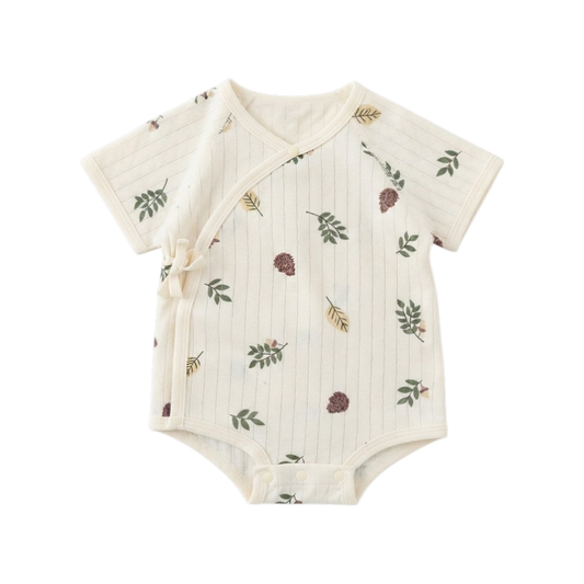 Acorn Short Sleeve Baby Bodysuit