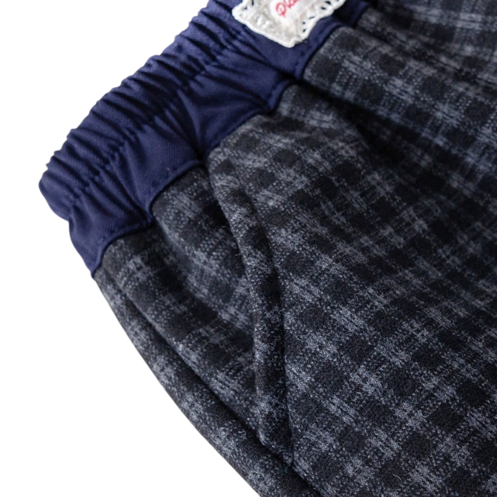 Gingham Ruffle Baby Pants