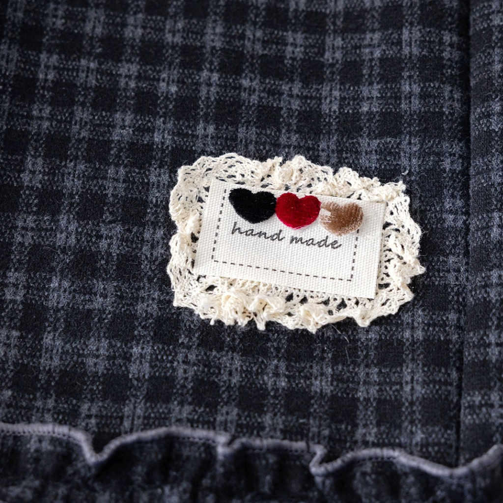 Gingham Ruffle Baby Pants