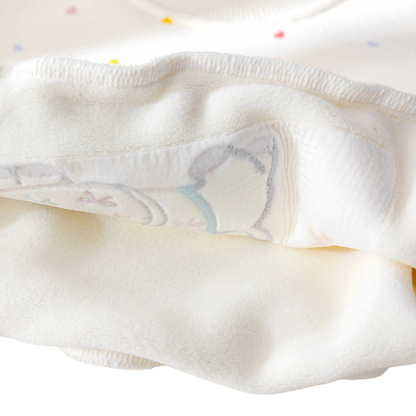 Apricot Puppy Embroidered Baby Sweatshirt