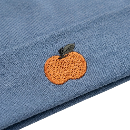 Blue Little Orange Baby Hat