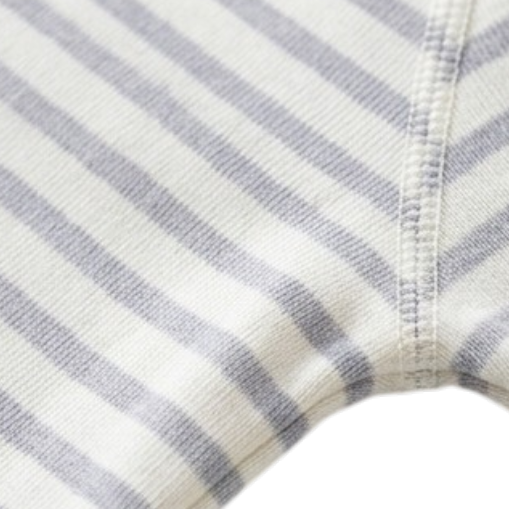 Classic Blue Stripe Baby Bodysuit