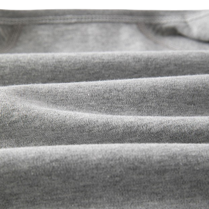 Grey Apple Long-Sleeve Baby Romper