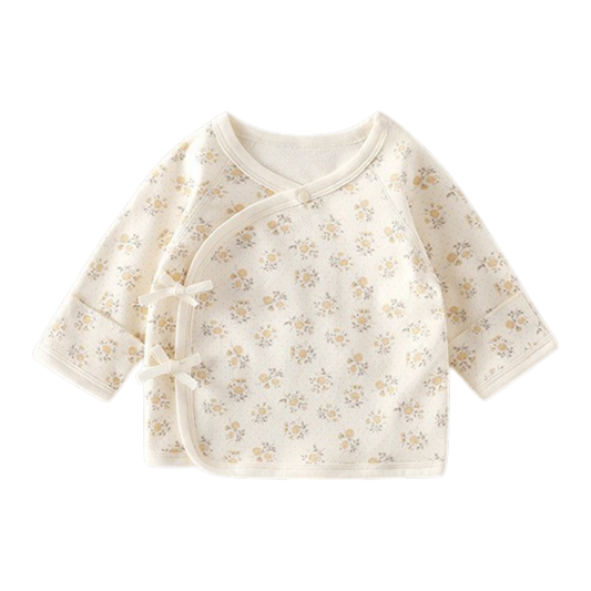 Sunflower Newborn Half-Back Bodysuit styled product image