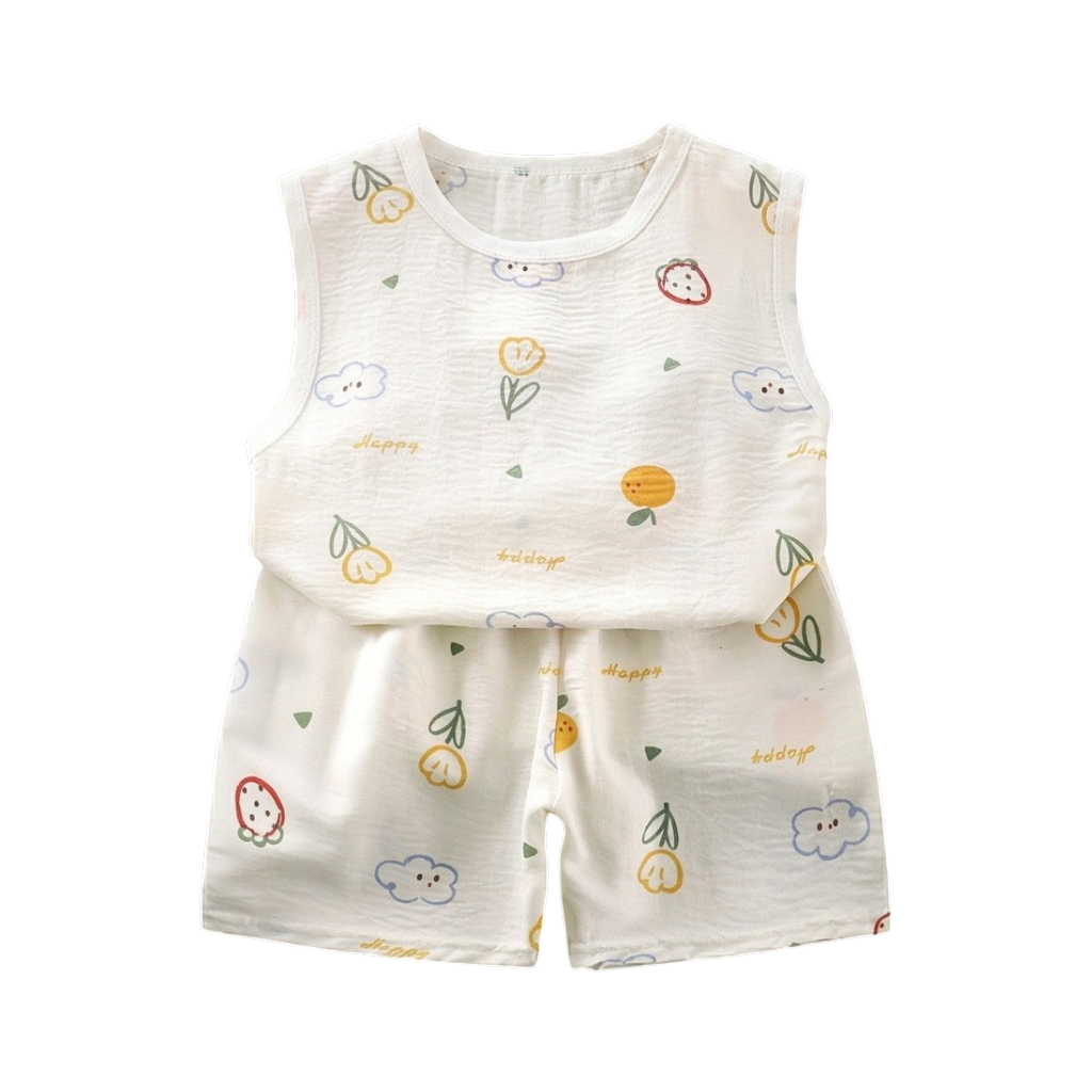 Playful Spirit Baby Tank Top Set