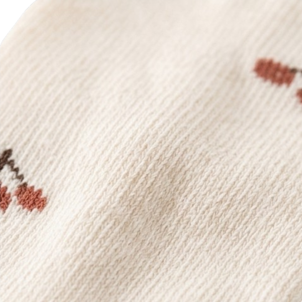 Ruffle Cherry Baby Socks styled product image, view 2