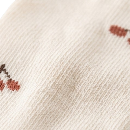 Ruffle Cherry Baby Socks styled product image, view 2