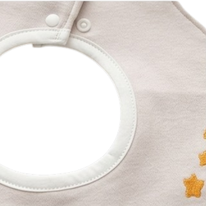Little Pear Baby Bib styled product image, view 4