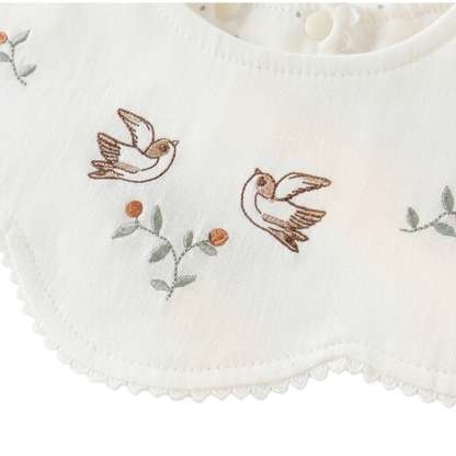 Forest Bird Baby Bib styled product image