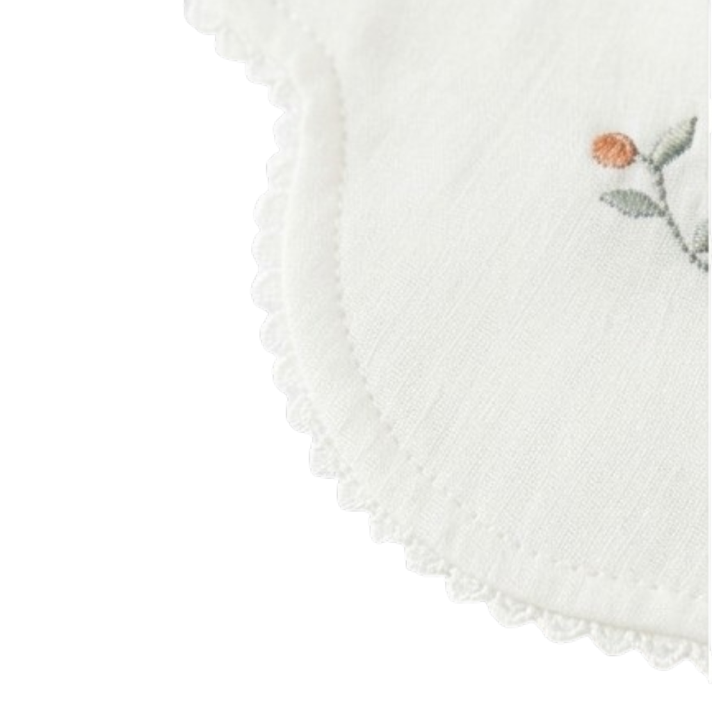 Forest Bird Baby Bib styled product image, view 2