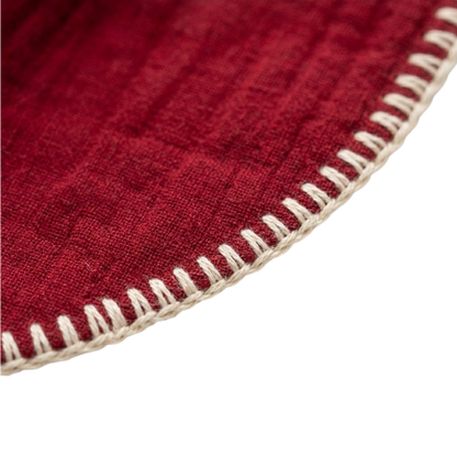 Red Grass Baby Bib styled product image, view 3