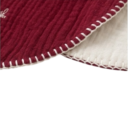 Red Grass Baby Bib styled product image, view 4