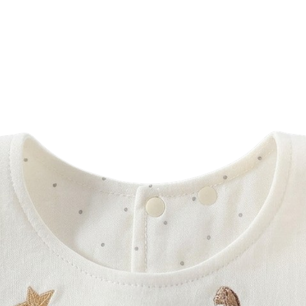 Little Pony Paradise Baby Bib styled product image, view 2
