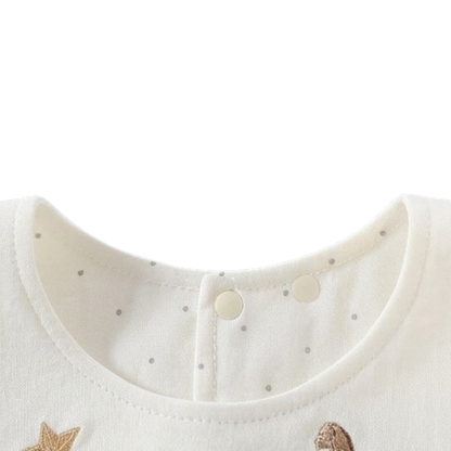 Little Pony Paradise Baby Bib styled product image, view 2