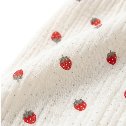 Strawberry Sleeveless Baby Bodysuit