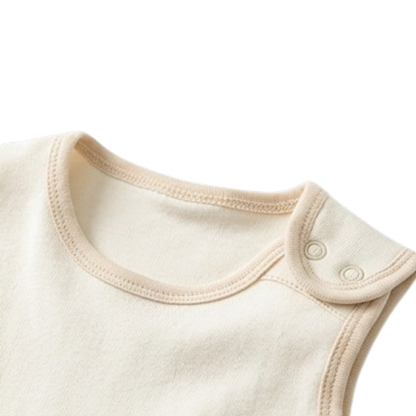 Simple Shoulder-Button Baby Bodysuit styled product image, view 2