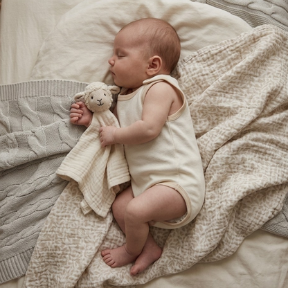 Simple Shoulder-Button Baby Bodysuit