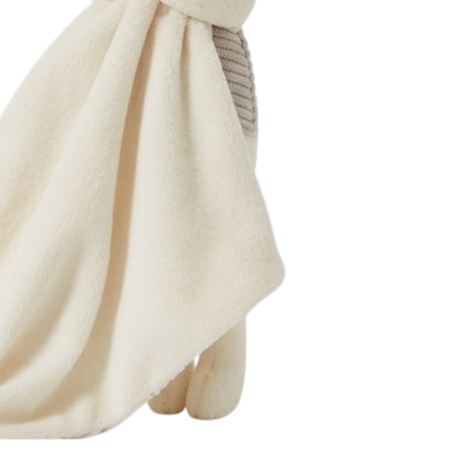 Little Cream Bunny Plush Lovey