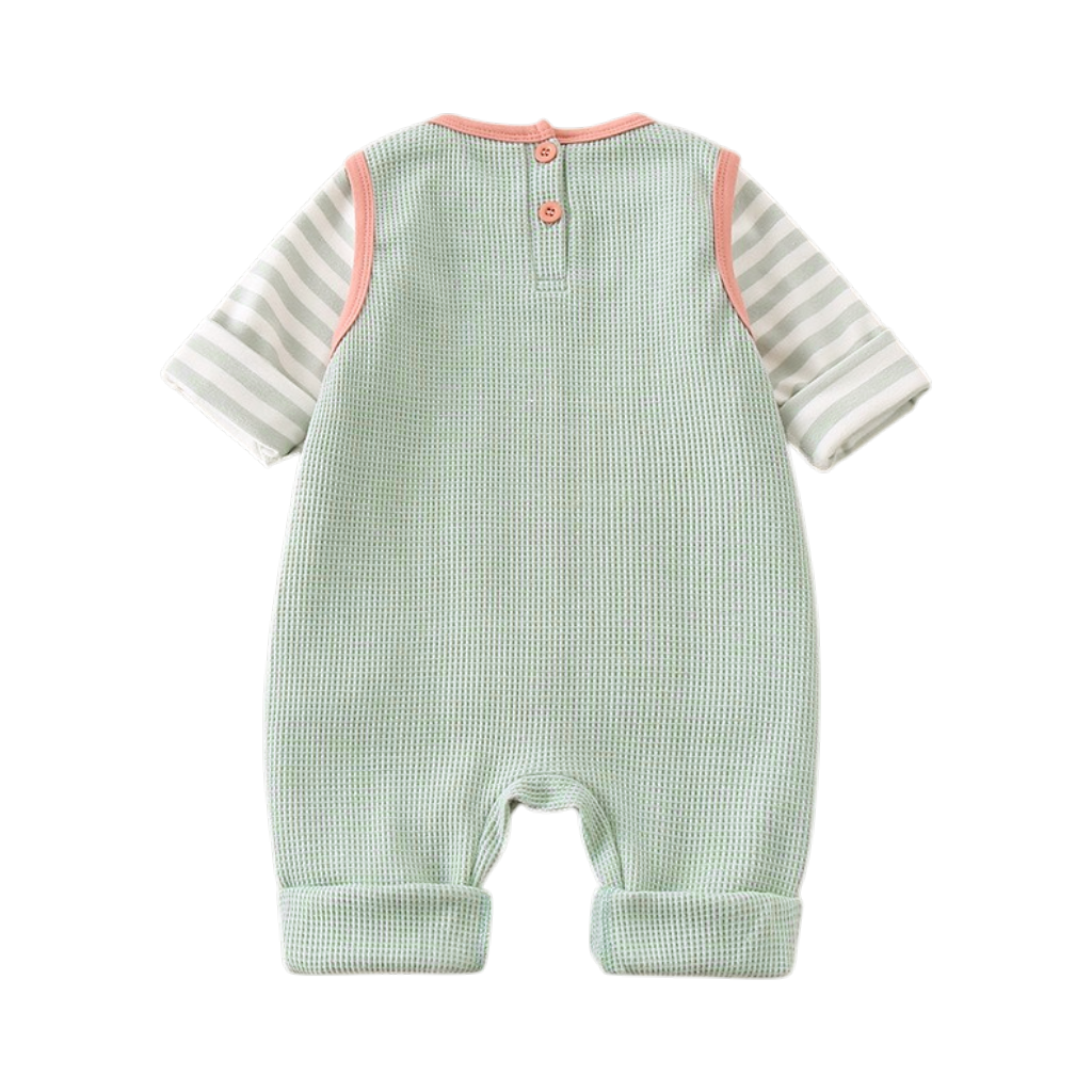 Powder Green Little Monster Baby Outfit Set