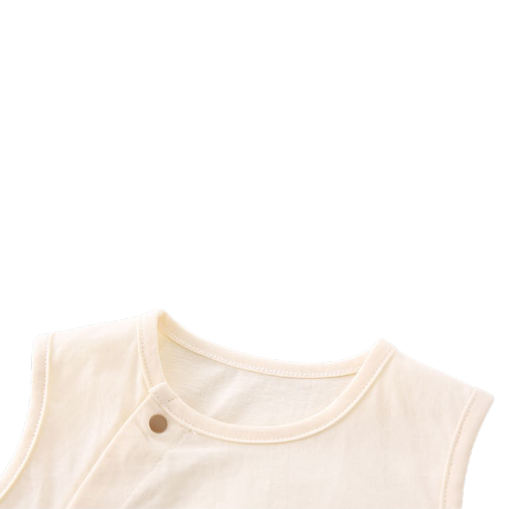 Brown Elephant Tank Top and Shorts Baby Set