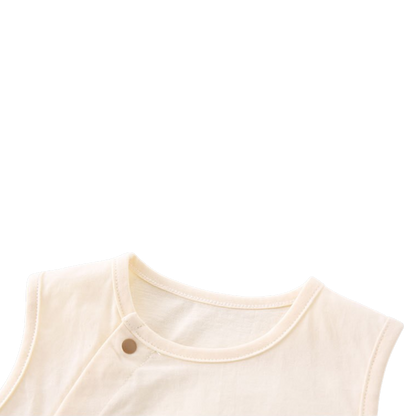 Brown Elephant Tank Top and Shorts Baby Set
